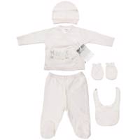 ست لباس نوزادی کارامل مدل ZK2060E Caramell ZK2060E Baby Clothes Set