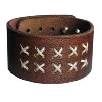 دستبند چرم طبیعی دانوب مدل سار کد SAR-BR-L-0080