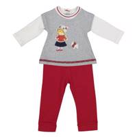 ست تی شرت و شلوار دخترانه مایورال مدل MA 274280 Mayoral MA 274280 T-Shirt And Pants For Girl