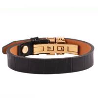 دستبند چرمی آتیس کد TC100 - Atiss TC100 Leather Bracelet