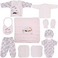 ست لباس نوزاد سی سیم بی بی مدل U3129 بسته 10 عددی Ciccim Baby U3129 Baby Clothing Set Pack Of 10