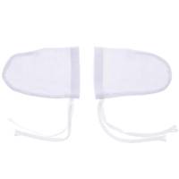 دستکش نوزادی دولوو طرح سفید Davalloo White Baby Gloves