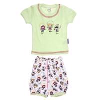 ست لباس دخترانه آدمک مدل 1652001G Adamak 1652001G Baby Girl Clothing Set