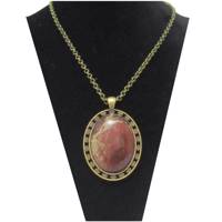 گردنبند مودی سف مدل شمش عقیق کد KH12