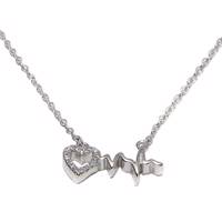 گردنبند نقره شهر جواهر مدل SJ-ZN008 Shahrejavaher SJ-ZN008 Silver Necklace