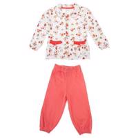 ست لباس دخترانه آدمک مدل 2627001O Adamak 2627001O Baby Girl Clothing Set