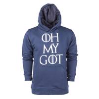 هودی سرمه ای زنانه سون پی ام مدل OH MY GOT Seven PM OH MY GOT Hoodie For Women