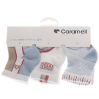 جوراب کارامل مدل 1238-BMB بسته 3 عددی Caramell 1238-BMB Socks Pack of 3