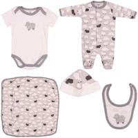 ست لباس نوزاد هپی بیر مدل 46413 بسته 5 عددی Happy Bear 46413 Baby Clothing Set Pack Of 5