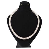 گردنبند طرح سوارفسکی مدل KBG-006