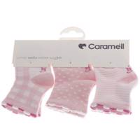 جوراب کارامل مدل 1243-P بسته 3 عددی Caramell 1243-P Socks Pack of 3