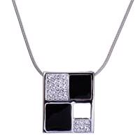 گردنبند کریستال الیور وبر مدل پاک 9258 Oliver Weber 9258 Stark Crystal Black Necklace