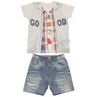 ست لباس پسرانه کیتی کیت مدل 14358 - KitiKate 14358 Boys Clothes Set