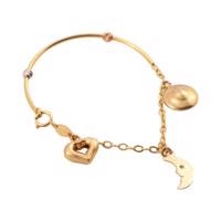 دستبند طلا 18 عیار سپیده گالری مدل SB0012 Sepideh Gallery SB0012 Gold Bracelet