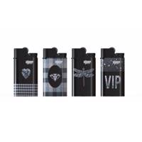فندک دیجیپ مدل Fashion بسته 4 عددی سایز کوچک Djeep Fashion Lighter Pack Of 4 Junior