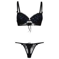 ست سوتین و شورت کریس لاین مدل BLUE BIRD - Kris Line 42 Bra And Panty Sets