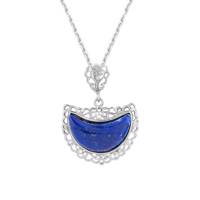 گردنبند نقره 925 عیار سیم و گوهر مدل SLN110 - Simogohar SLN110 Silver Necklace