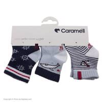 جوراب کارامل مدل L-1240 بسته 3 عددی Caramell 1240-L Socks Pack of 3