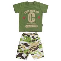 ست لباس پسرانه آدمک مدل 1672002G Adamak 1672002G Baby Boy Clothing Set