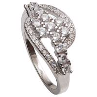 انگشتر نقره شهر جواهر مدل SJ-SR072 Shahrejavaher SJ-SR072 Silver Ring