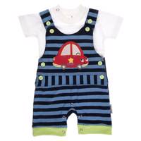 ست لباس پسرانه آدمک مدل 2103001NB Adamak 2103001NB Baby Boy Clothing Set