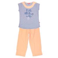 ست تی شرت و شلوار دخترانه ولنتاین مدل 1638-GL Valentine GL-1638 T-Shirt And Trousers For Girls