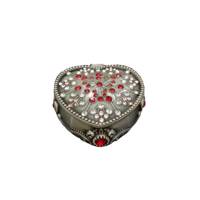 جعبه جواهرات سلوین کد P12551 red Selvin jewelry box