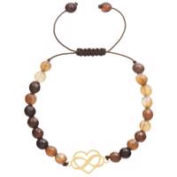 دستبند طلا 18 عیار رزا مدل BS93 Rosa BS93 Gold Bracelets