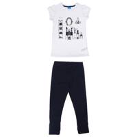 ست لباس دخترانه بنو بنت مدل L028W Beno Bent L028W Girls Clothes Set