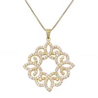 گردنبند نقره وندا طرح مخراجی مدل VNk01 Vanda VNk01 Necklace