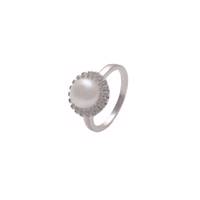 انگشتر نقره مون لایت کد R1002 Ring moonlight pearl