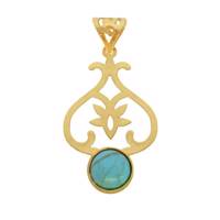 آویز گردنبند طلا 18 عیار شانا مدل N-SG74 Shana N-SG74 Gold Necklace Pendant Plaque