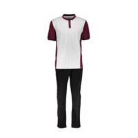 ست پلو شرت و شلوار مردانه رویین تن پوش مدل 698 Rooeentanpoosh 698 Polo-Shirt And Pants Set For Men