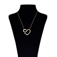 گردنبند طلا 18 عیار پرسته مدل 1281N Parasteh 1281N Gold Necklace