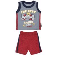 ست لباس پسرانه آدمک مدل 2321001GRA Adamak 2321001GRA Baby Boy Clothing Set