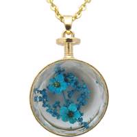 گردنبند برندز مدل دایره طلایی BK-153