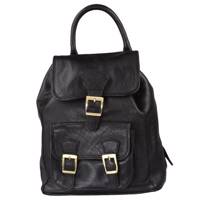 کیف دوشی چرم طبیعی کهن چرم مدل V14 - kohancharm leather back pack