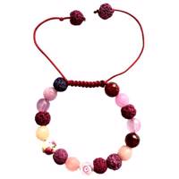 دستبند عود مدل 100102 طرح گل رز Oood 100102 Rose Flower Bracelet