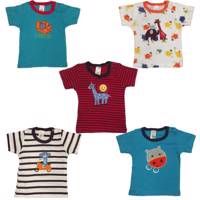 ست تیشرت کودک و نوزاد کارترز مدل 601-6-3 بسته 5عددی 3تا6ماه carters 601-6-3 tshirt 5pack