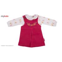 ست لباس دخترانه آدمک مدل 2914001P Adamak 2914001P Baby Girl Clothing Set