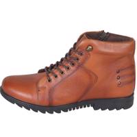 نیم بوت چرم مردانه شهر چرم مدل 3-39299 - Leather City 39299-3 Leather Half Boot