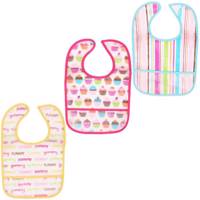 پیشبند luvable friends مدل One Size بسته 3 عددی luvable friends One Size 3pcs Baby Bib