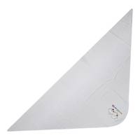 روسری سه گوش نوزادی برند پرنسس مدل WHITE-05 BABY SCARF PRINCESS BRAND WHITE