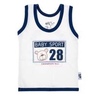 زیرپوش رکابی نوزادی نیلی مدل Sports - Nili Sports Baby Singlet