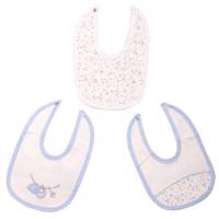 پیشبند بیبی دال مدل 70931B بسته 3 عددی Baby Doll 70931B Baby Bib 3pcs