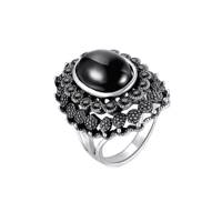 انگشتر ایزابلا مدل چشم سیاه Izabella Black Eye Ring