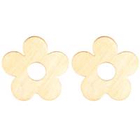 گوشواره طلا 18 عیار رزا مدل EG34 Rosa EG34 Gold Earring