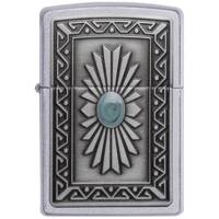 فندک زیپو مدل Southwest Sun Satin Chrome کد 29105 Zippo Southwest Sun Satin Chrome 29105 Lighter