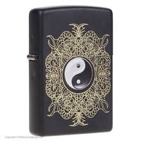 فندک زیپو مدل Yin Yang کد 28829 Zippo Yin Yang 28829 Lighter