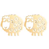 گوشواره طلا 18 عیار رزا مدل EG33 Rosa EG33 Gold Earring